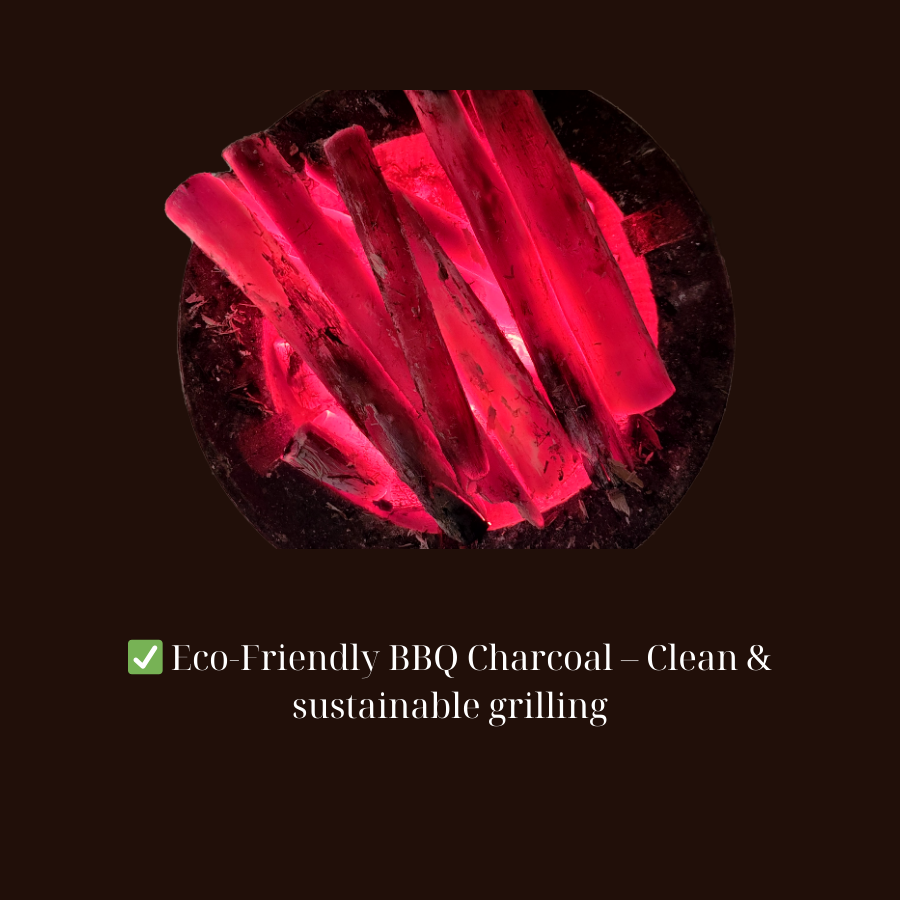 Eco-friendly BBQ charcoal – low smoke and clean-burning for sustainable cooking
