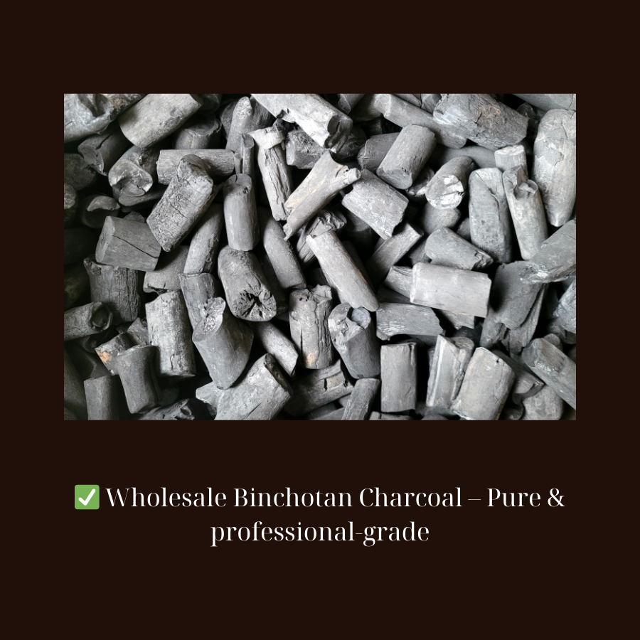 Wholesale Binchotan charcoal – pure, long-burning charcoal for restaurants and BBQ shops.