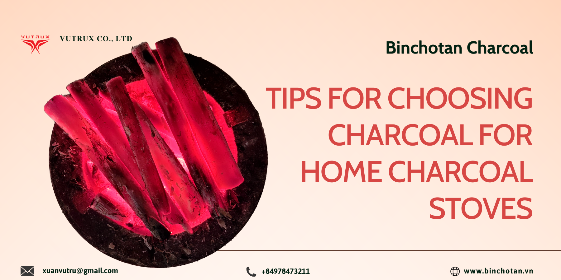 Eco-friendly BBQ charcoal and high heat long-lasting charcoal from a premium charcoal supplier. Wholesale Binchotan charcoal ideal for home stoves, indoor cooking, and weekend grilling.