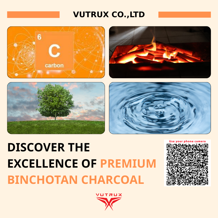 VUTRUX Binchotan Charcoal – Premium Binchotan Charcoal with high carbon content, offering a smokeless and long-lasting burn. Experience the best Binchotan Charcoal for grilling, cooking, and purification. Choose high-quality, superior Binchotan for the ultimate performance.