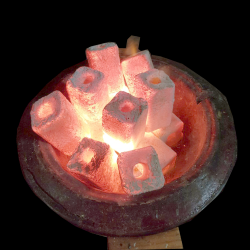 Sawdust charcoal Ogatan